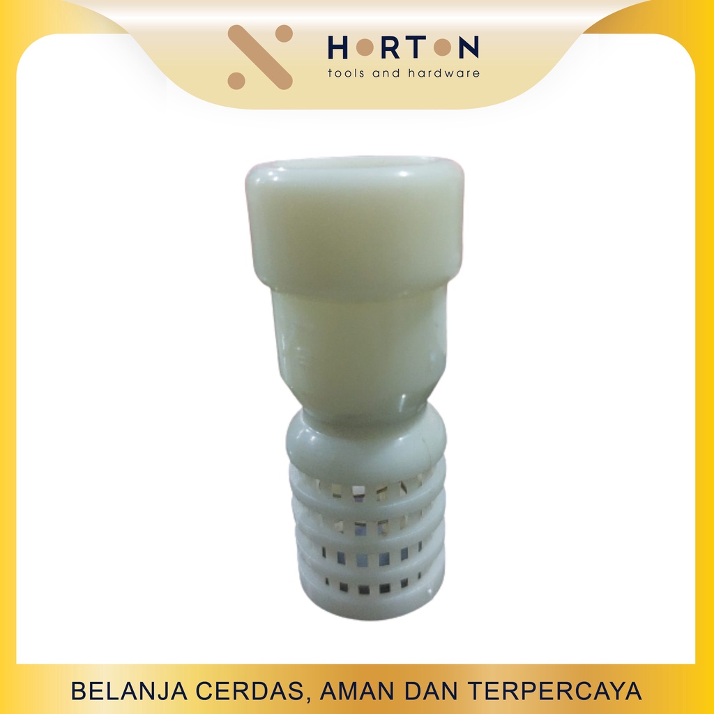 Foot Klep Saringan Pipa 1/2 Inch & 3/4 Inch PVC Peralon Sumur Filter