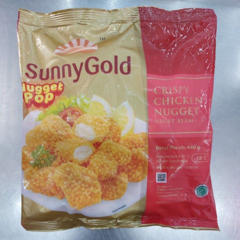 

SUNNY GOLD NUGGET POP 440GRAM