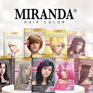 *galerybeautysemarang* Miranda Hair Color / Semir Rambut / Cat Rambut 30ml