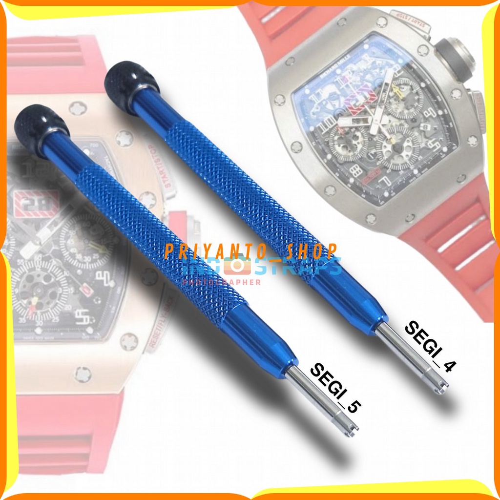 Obeng screwdriver RM Richard Mille Segi 5 Free Mata Segi 5 &amp; 4