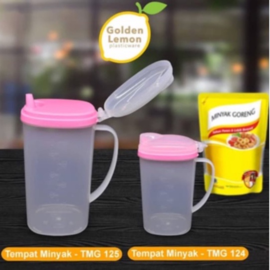 Tempat Minyak 1Liter / 2Liter Tempat Minyak GOLDEN LEMON