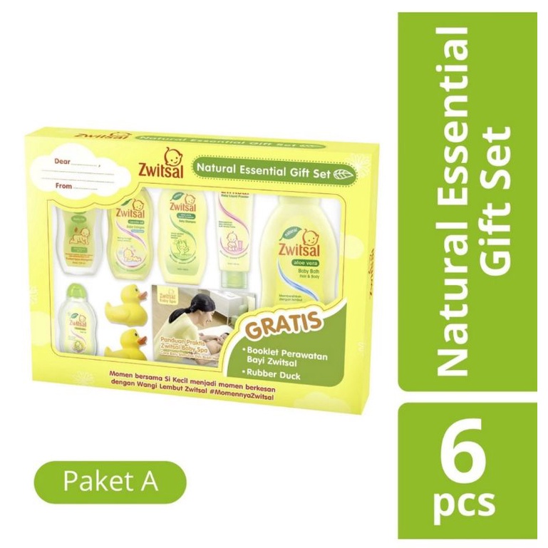 Zwitsal Natural Essential Giftpack Baby Giftset - Baby Hampers Gift