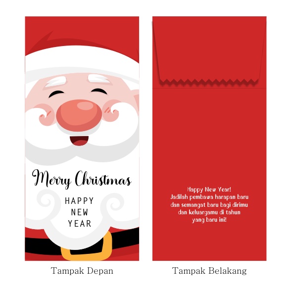 

Angpao/Amplop Natal & Tahun Baru/Merry Christmas