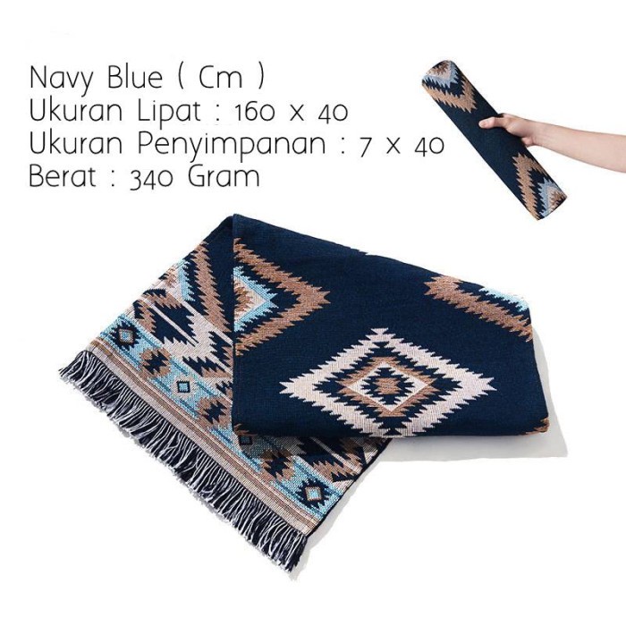 ALLTREK Taplak Meja Camping ETHNIC Double Sided Table Blanket