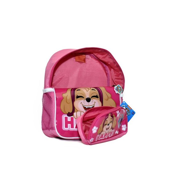 

PAW PATROL Backpack Plus Pencase 12" 2in1 Skye Happy Face