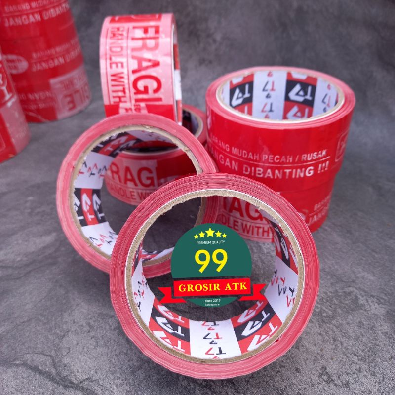 

[FRAGILE 72Yard] Lakban OPP Packing/lakban jangan dibanting/isolasi