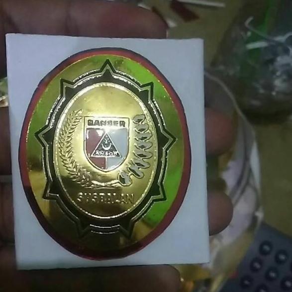 Super Testimoni pin susbalan ansor banser warna emas mengkilap