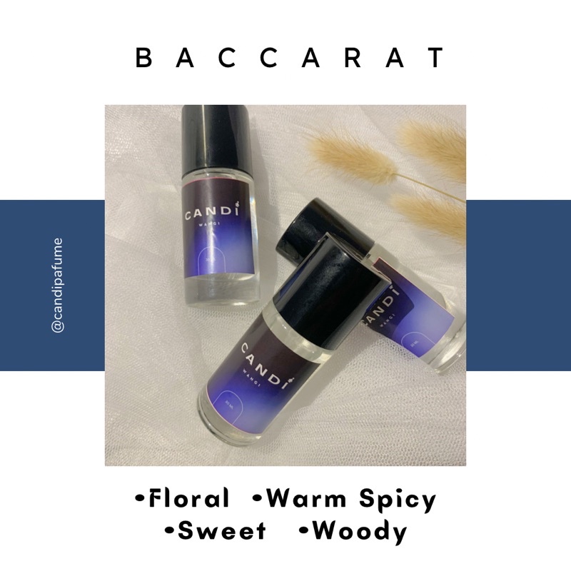 Baccarat parfum bibit wangi tahan lama | candi wangi