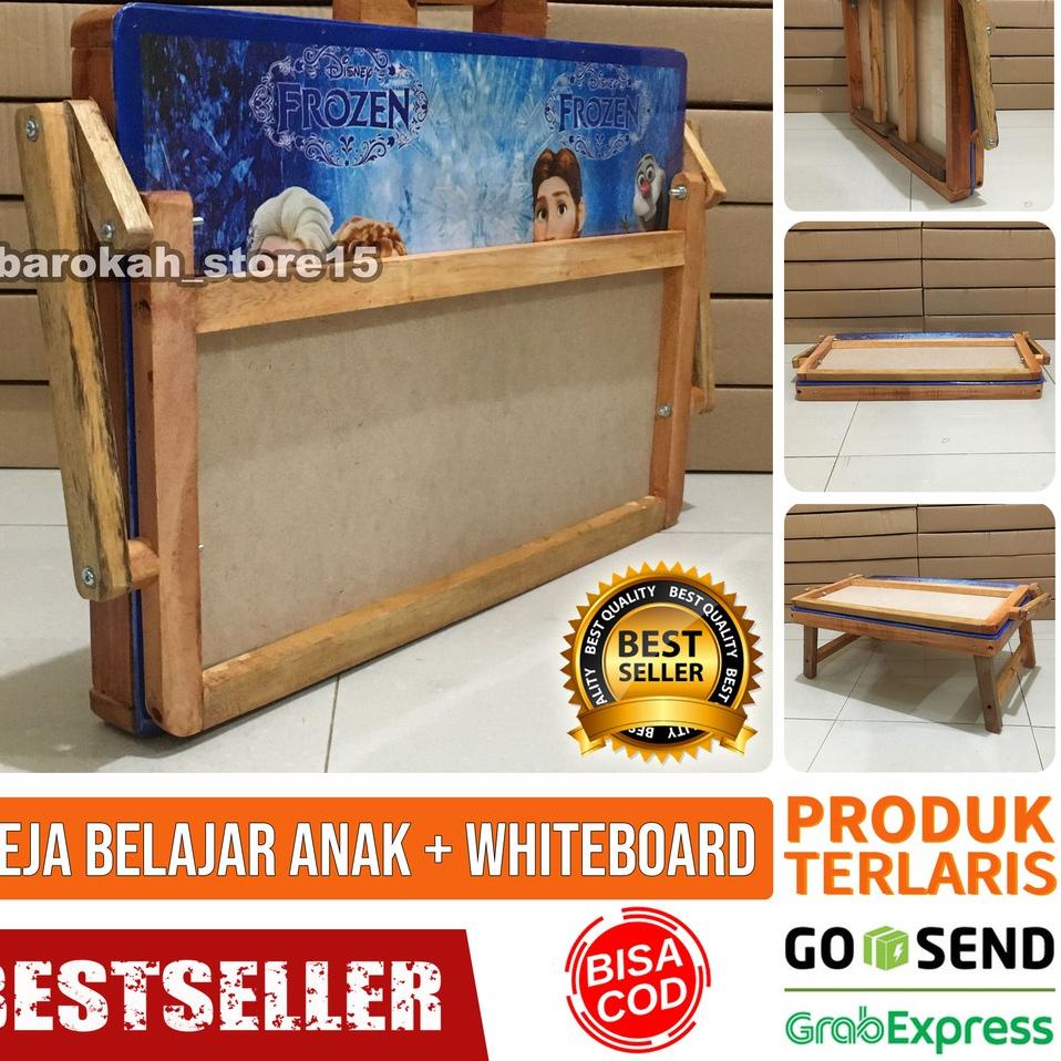 

Update Merakyat Meja Belajar Anak - Meja Lipat + Whiteboard + Spidol + Hapusan