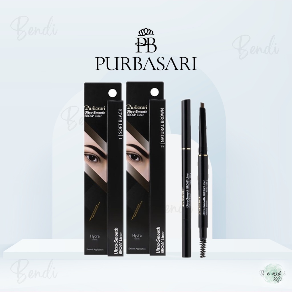 galerybeautysemarang  Purbasari Ultra Smooth Brow liner / pensil alis