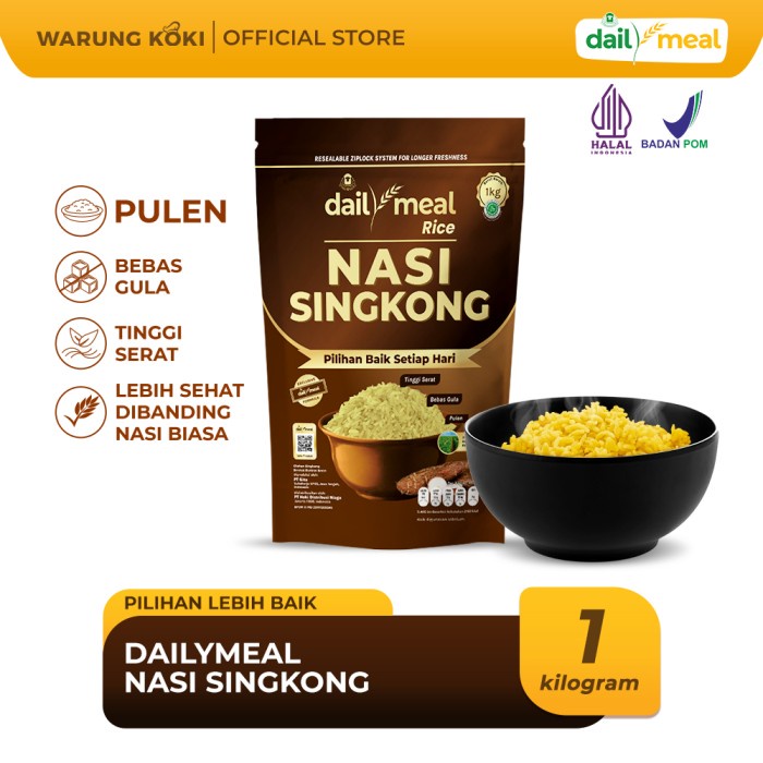 

⭐BISA COD⭐ DailyMeal Rice Nasi Singkong 1 kg