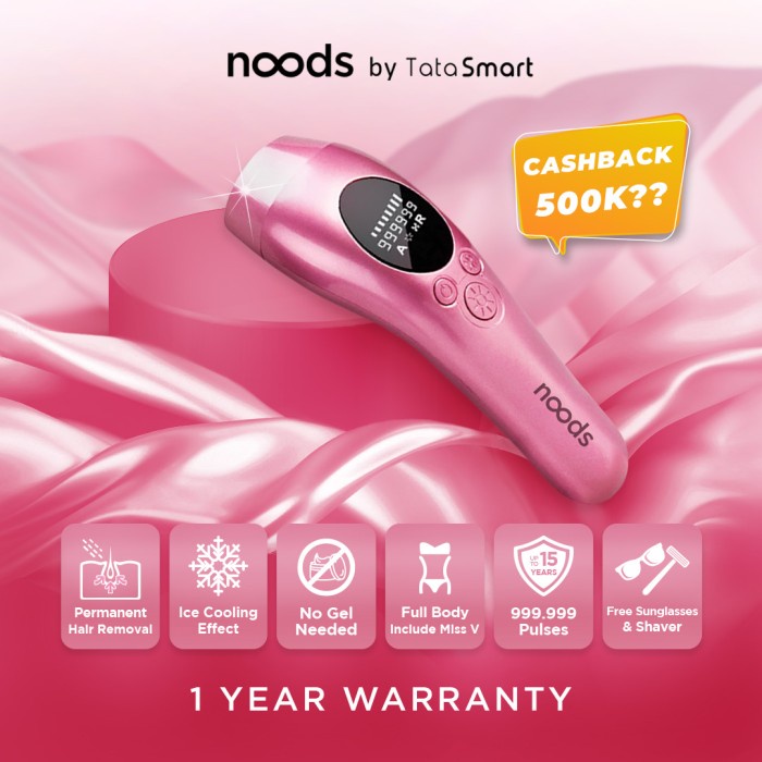 NOODS - ALAT PENGHILANG BULU PERMANEN IPL HAIR REMOVAL HOME DEVICE
