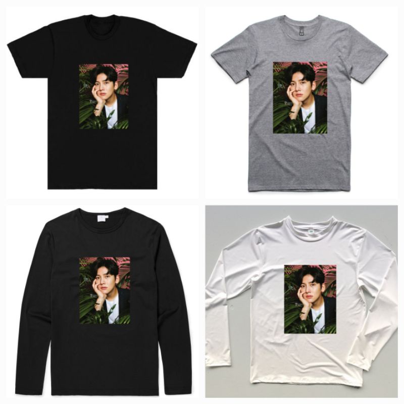 Kaos Ji Chang Wook Lengan Panjang Baju Ji Chang Wook Tshirt Ji Chang Wook