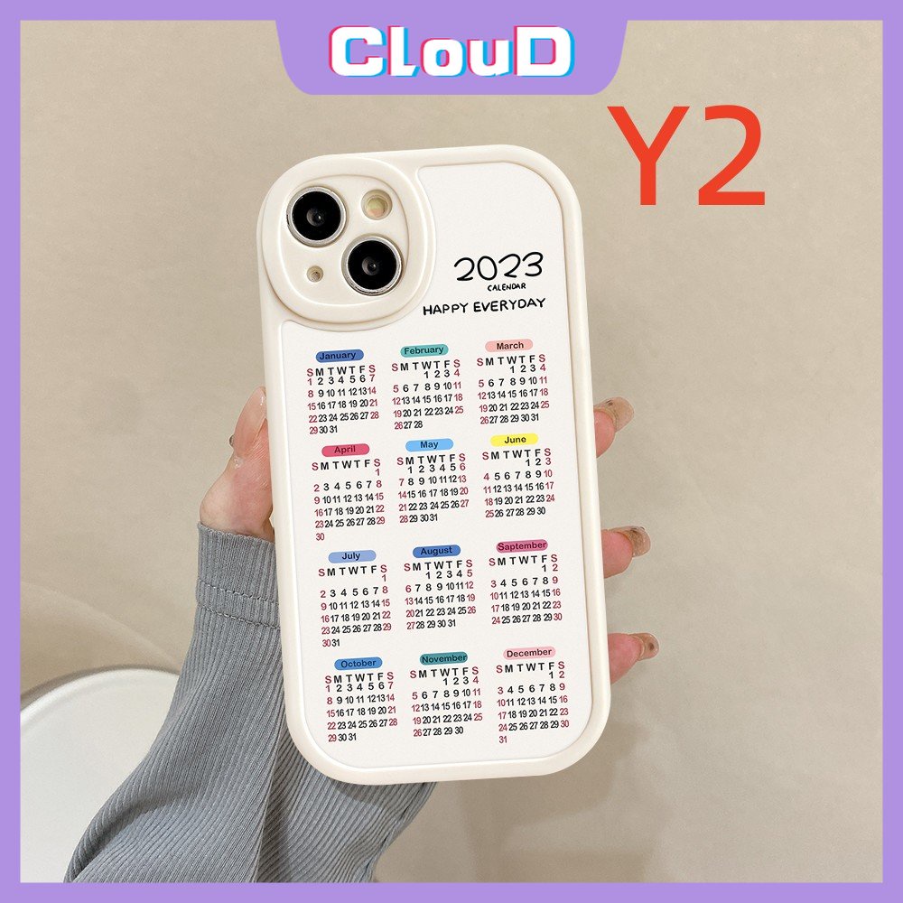 2023kalender Soft Tpu Case Realme C35 C11 C25Y C17 C21Y C12 C15 C31 C20 C20A C25s C21 C3 C30 C2 Realme 5i 8Pro 6i 8i 9i 7i 8 5 6 5s 5 6s GT Couple Shockproof Phone Cover