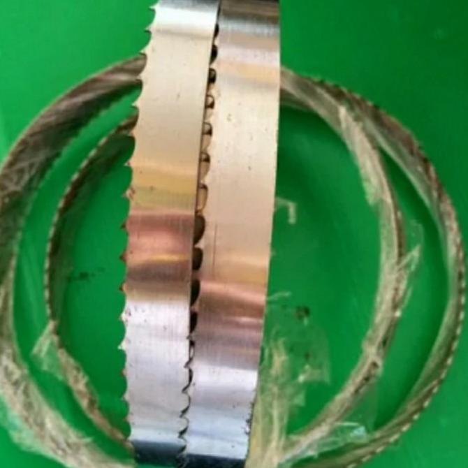 mata bandsaw potong daging gergaji bandsaw gergaji pita 15mmx1.800mm selalu promo