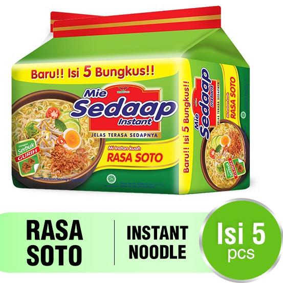 

™►► Mie Sedaap Soto 5 x 75 gr + Mie Sedaap Goreng 5 x 90 gr