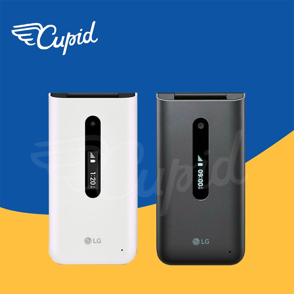 CUPID LG Folder 2 Quad Band 2G dual sim lipat phones dual screen flip fashion mobile phone