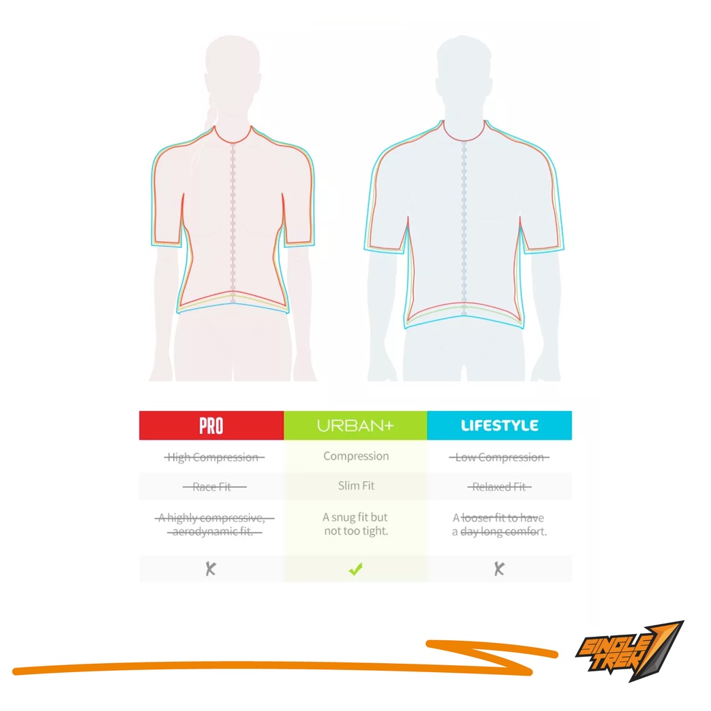 Jersey Sepeda Singletrek New MTB Seli Folding Kaos Baju Jersey