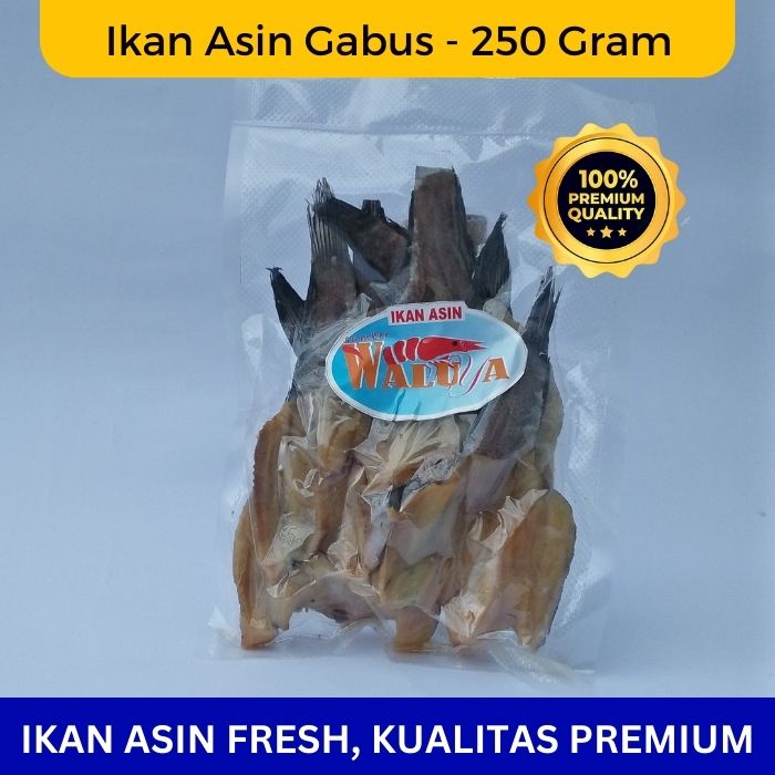 

Ikan Asin Gabus 250 Gram Segar, Kualitas Premium