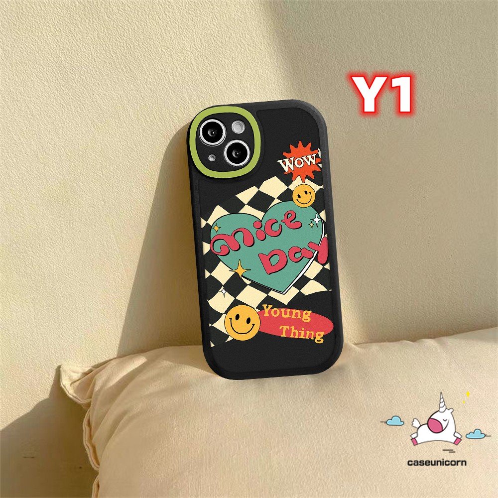 Case Mi12 11 Lite 11T Pro Redmi 12C A1 9 10 9T 10A 9A 10C 9C NFC K40s Note8 9 10 11 Pro Plus 10s 11s 10Pro 9s POCO M3 F4 X3 NFC Couple Papan Catur Smile Love Hati Sarung Soft Cover