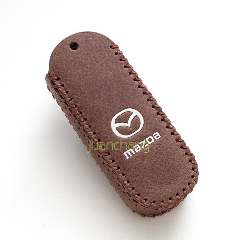 Case Pelindung Remote Tanpa Kunci Kunci Mobil Perlindungan Kulit Cover Casing Kunci Case untuk Mazda CX-30 CX-8 Mazda3 CX-3 CX-9 Mazda6 CX-5 Mazda2