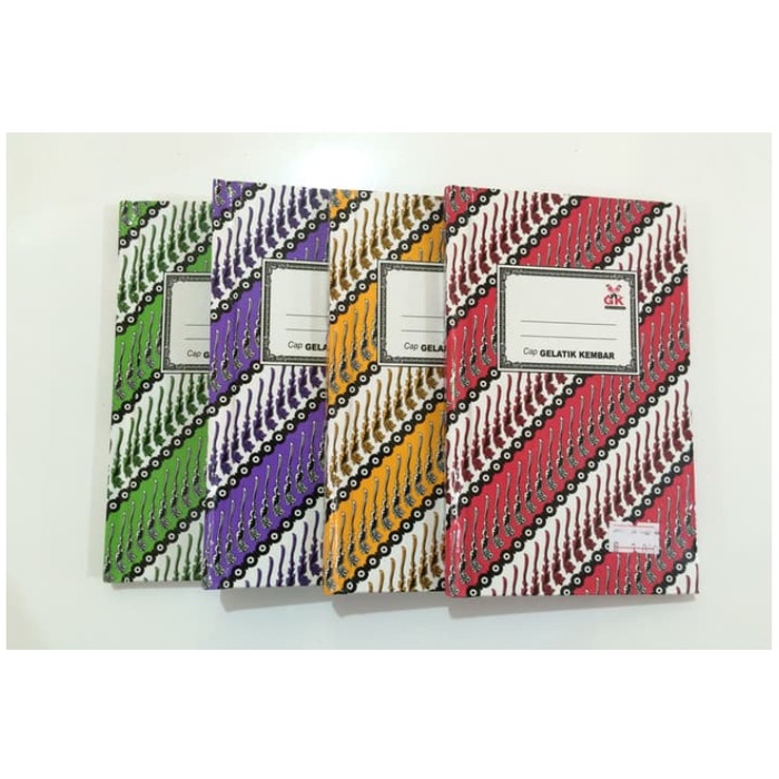 

isi 100 lembar Buku oktavo (A6) GELATIK KEMBAR Hard Cover