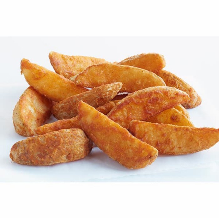 

Kentang Goreng Potato Wedges Repack 1kg