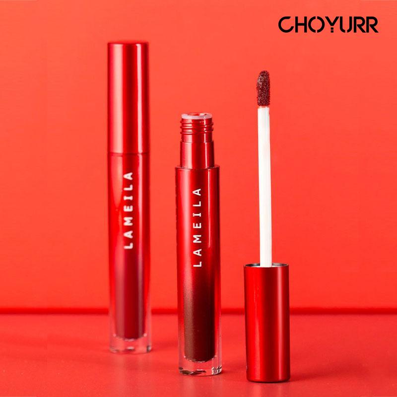 【COD】Lip Glaze Lipstik Matte Lipstik Waterproof Tahan Lama Dan Tahan Air 24 Jam Lipgloss Makeup Soft Yang Tahan Lama Transferproof Korean Import-CH