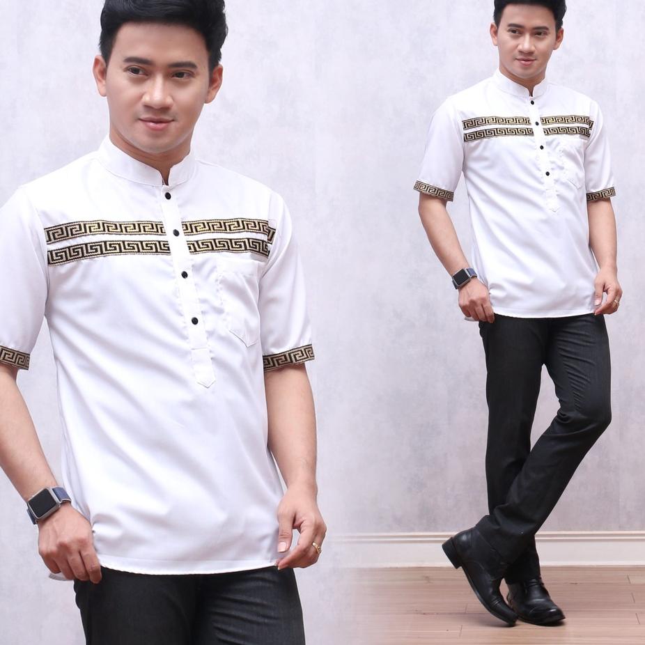 Rekomendasi Baju Koko Toyobo dewasa lengan pendek/ Baju Koko toyobo premium dewasa model terbaru/ Ba