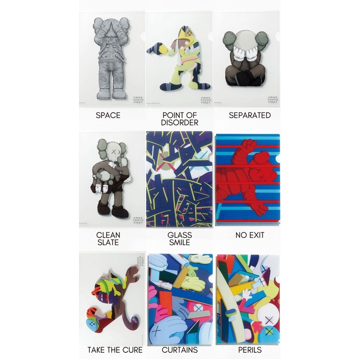 

KAWS TOKYO FIRST CLEAR FILE 100%ORIGINAL