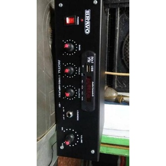Menarik Power amplifier 5 amper. Bluetoth karaoke.