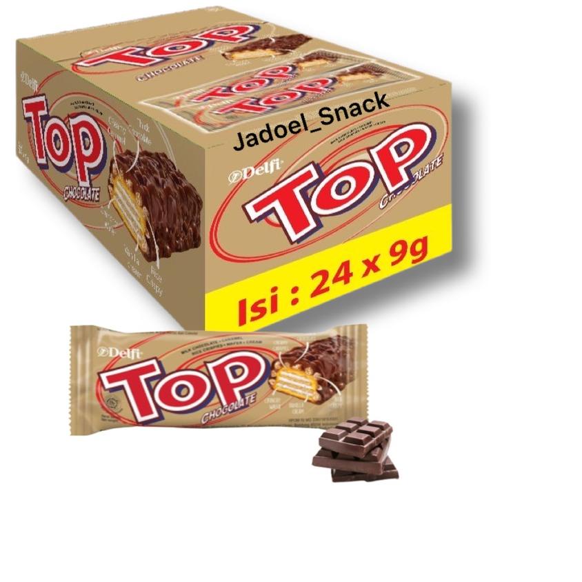 

Dapatkan Segera Top Chocolate isi 24 X 9 Gr Rasa Cokelat By Jadoel_snack,,