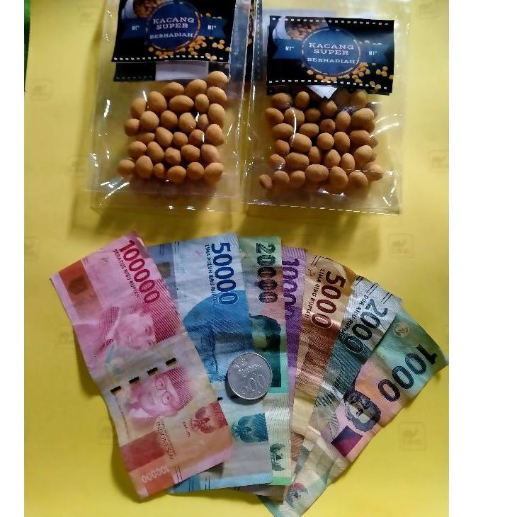 

↽ (Baru)kacang berhadiah 1bal 5pcs no zonk100% ㊗