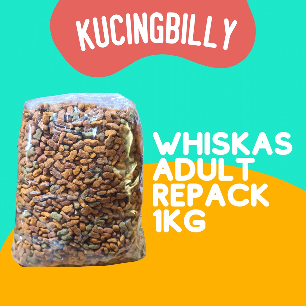 Whiskas dry adult Repack 1kg