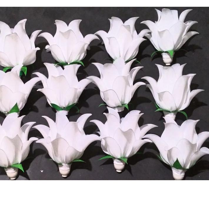 ☞ Lampu Standing Bunga Stoking / Kap Lampu Cup Lampu Hias Dekorasi Fariasi Warna ♨