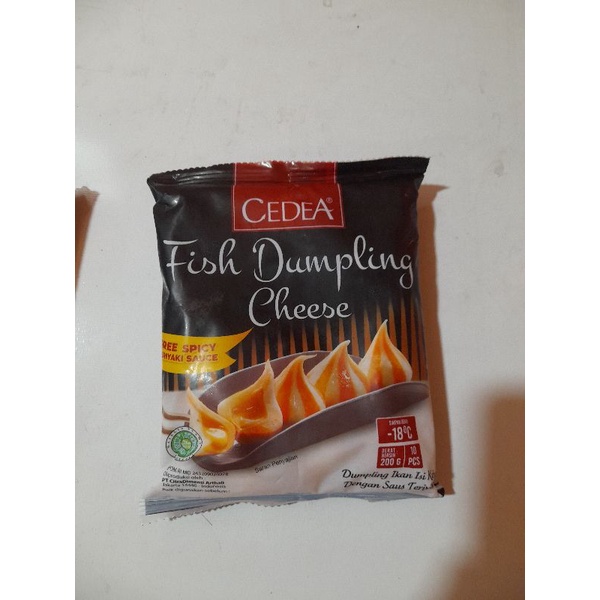 

cedea dumpling cheese dengan bumbu teriyaki