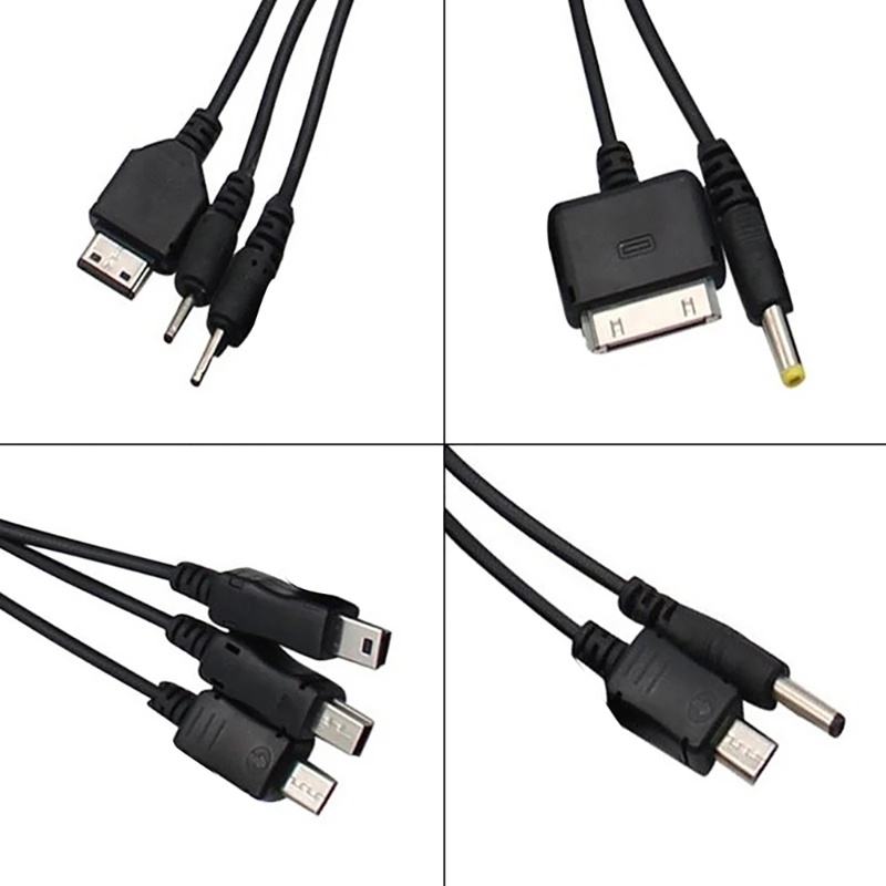 Zzz Multi Plug Kabel Charger Telepon USB 10in1 USB Cable Multi port Universal