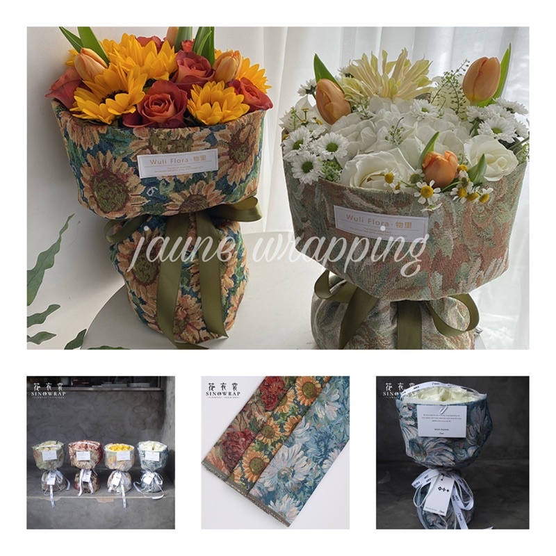 

[1PAK/150CM] JVV Kertas Kain Buket Bunga / Flower Wrapping Paper