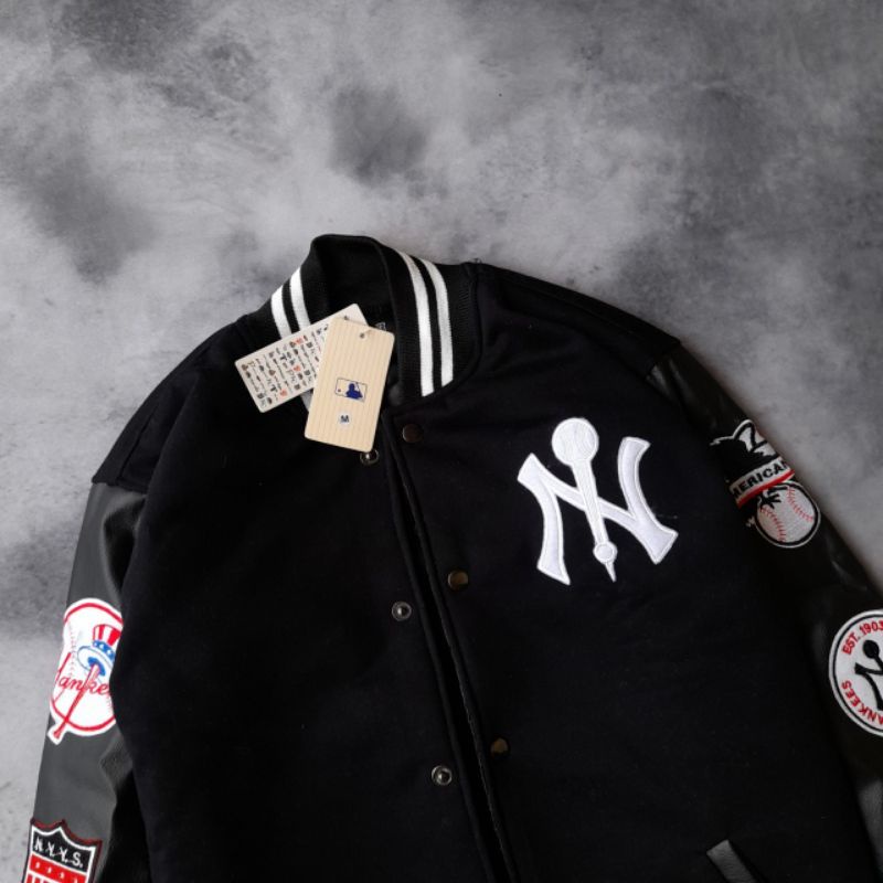 VARSITY JAKET MLB NEW YORK x NEW ERA FULLTAG &amp; LABEL