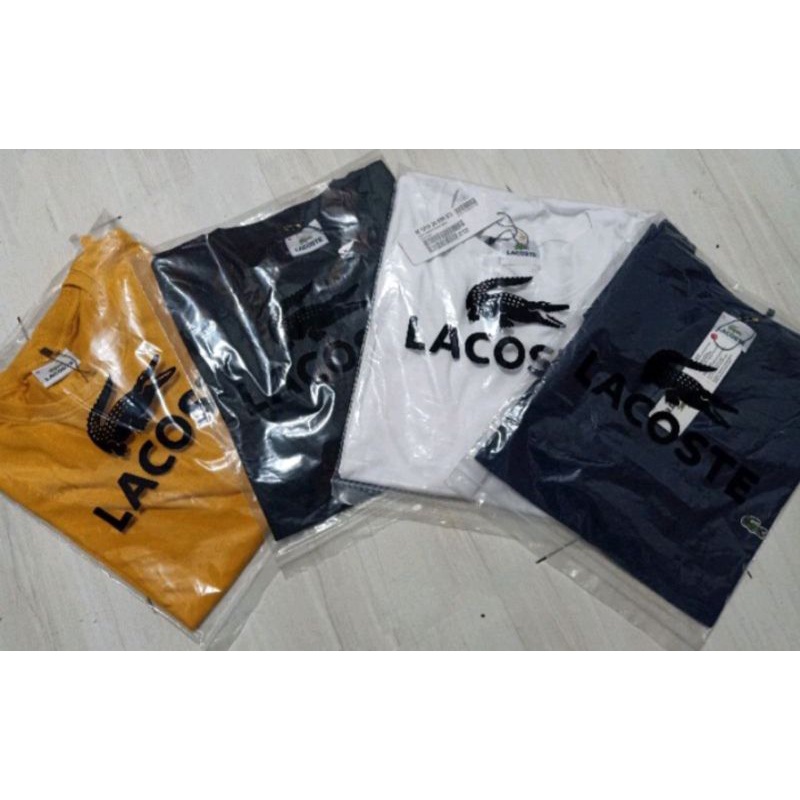 kaos pendek lacoste original import