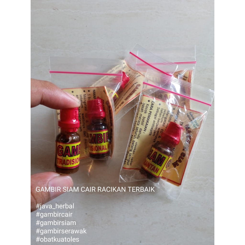 GAMBIR SIAM ASLI Racikan Terbaik