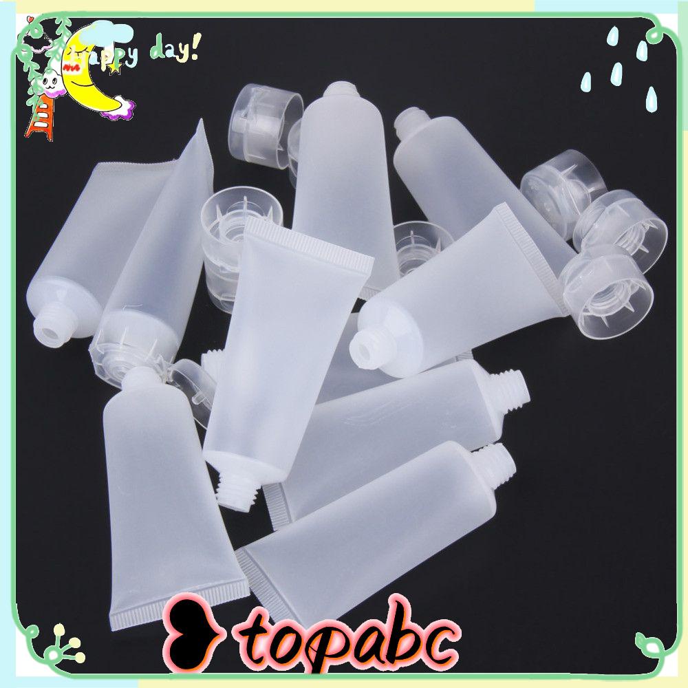 Top 2PCS Botol Isi Ulang Alat Makeup Ukuran Travel Wadah Peras Tempat Shampoo