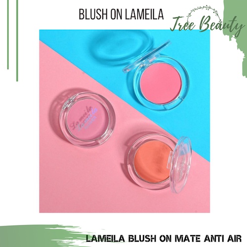 Lameila Blush On Palette Matte Anti Air dan Tahan Lama