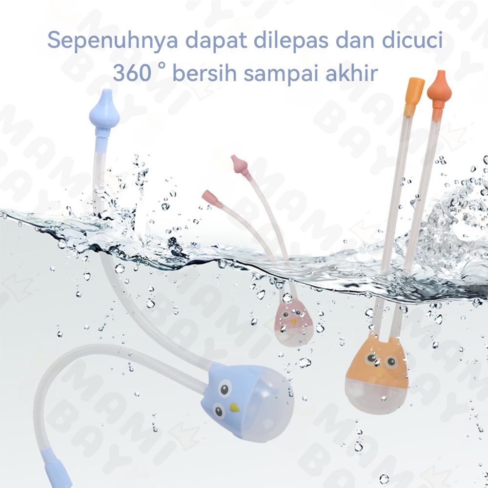 OKEYI Nasal Aspirator Alat Sedot Ingus Bayi Newborn Pembersih Hidung Bayi Alat Penyedot Ingus Bayi