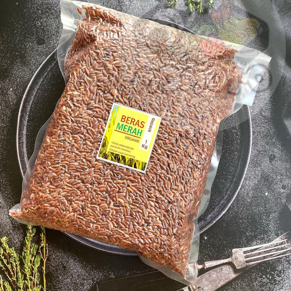 

っ Beras Merah Organik 1 Kg Murah Premium Quality Diet Sehat MPASI ₹