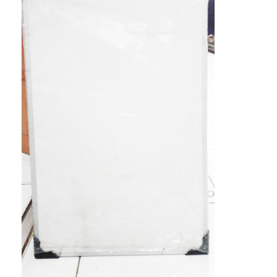 

Hot Sale - Papan Tulis Spidol dan Kapur / White board / Blackboard ukuran 40x60 . . . . .