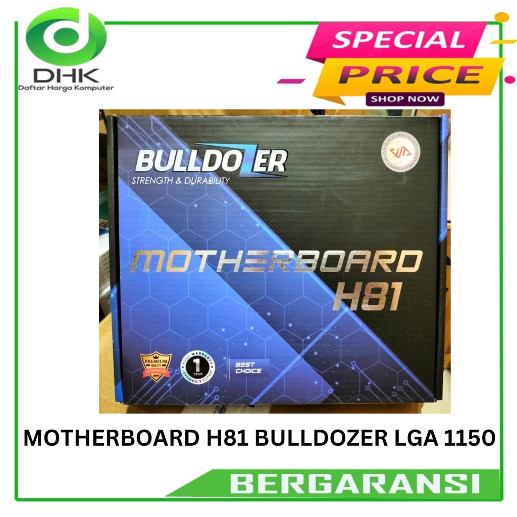 MOTHERBOARD H81 BULLDOZER LGA 1150