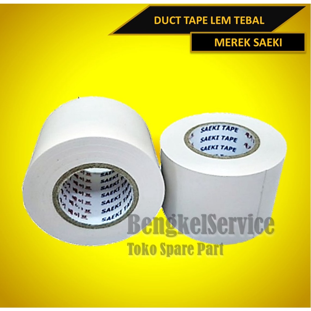 Duct Tape Ductape Lem Pipa Ac | Daktip Lem Pipa Ac | Isolasi Lem Pipa Ac | Pembungkus Blebet Pipa Ac