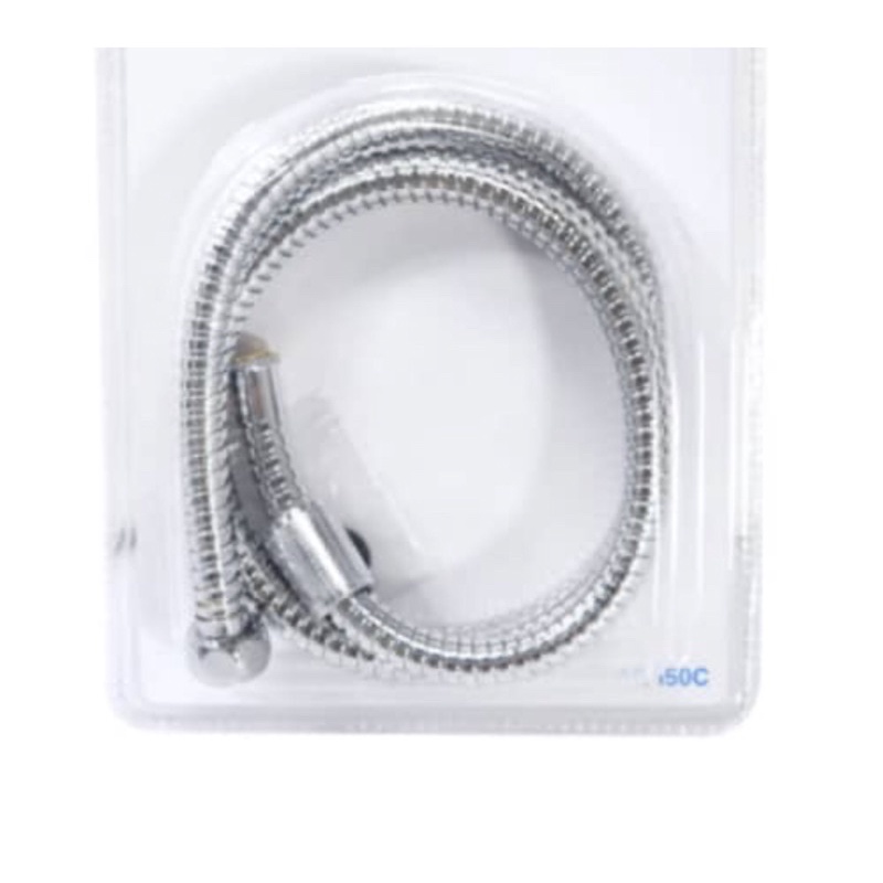 KRIS SELANG FLEKSIBEL SHOWER 1.5M/ACE  FLEXIBLE HOSE KRIS 1.5M CHROME DBLOCK150/ACE SELANG SHOWER MANDI/AKSESORIS KAMAR MANDI