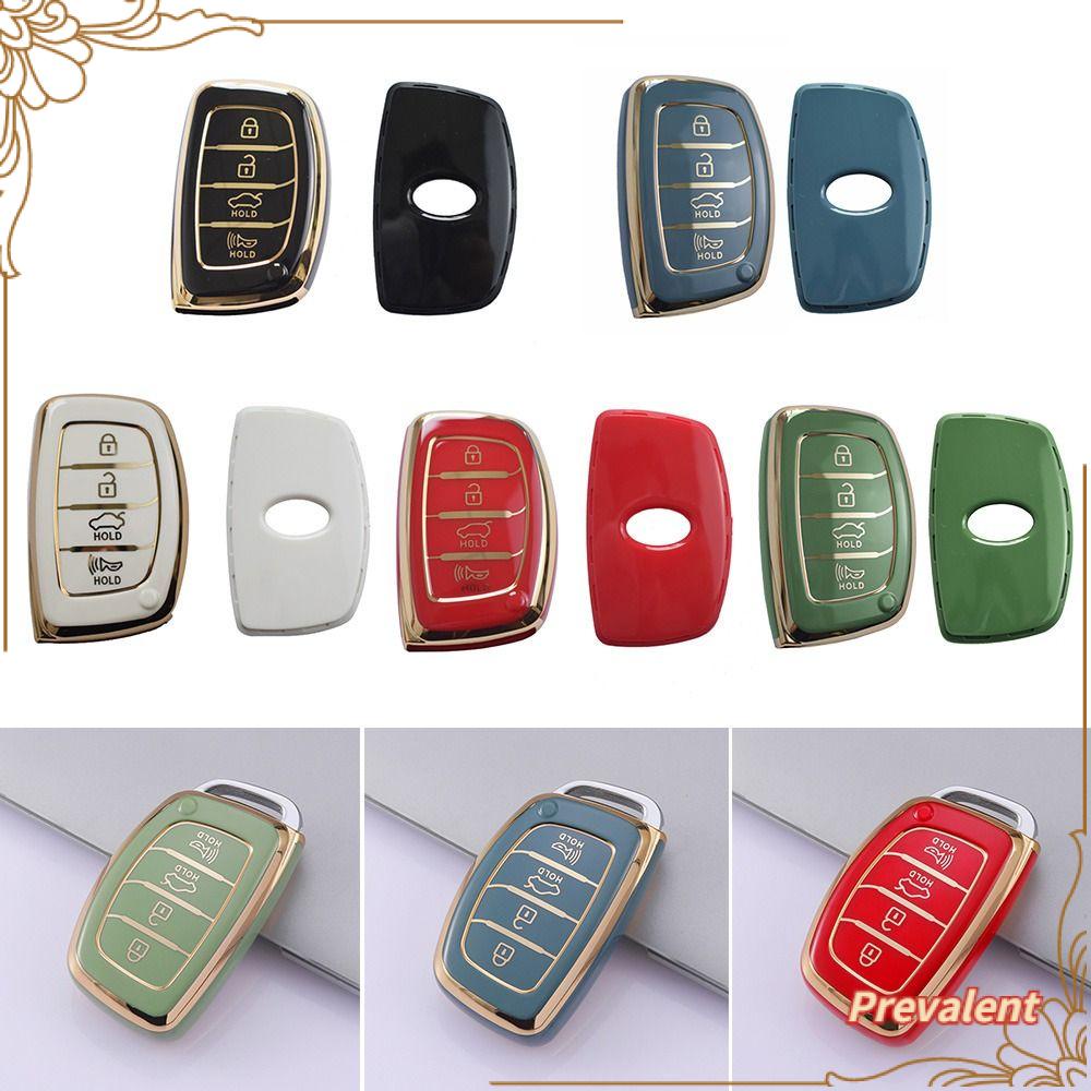 Preva Remote Key Case Soft TPU Pelindung Aksesoris Mobil Key Fob Cover